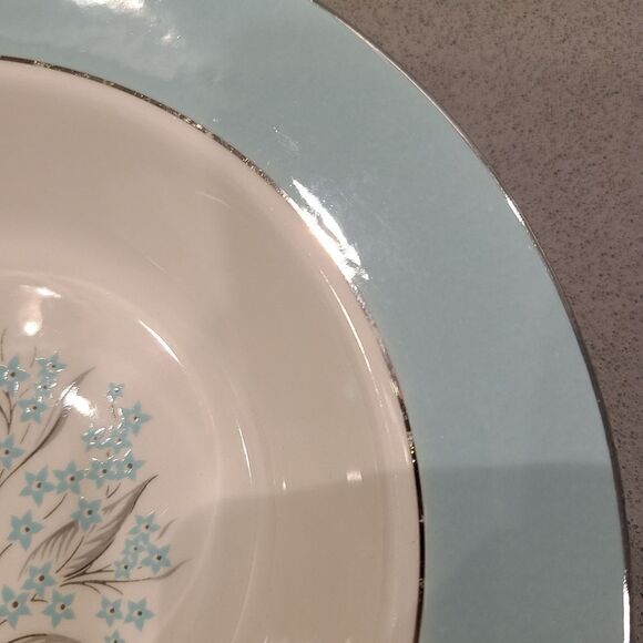 Sevron blue lace soup bowl - Picture 3 of 3
